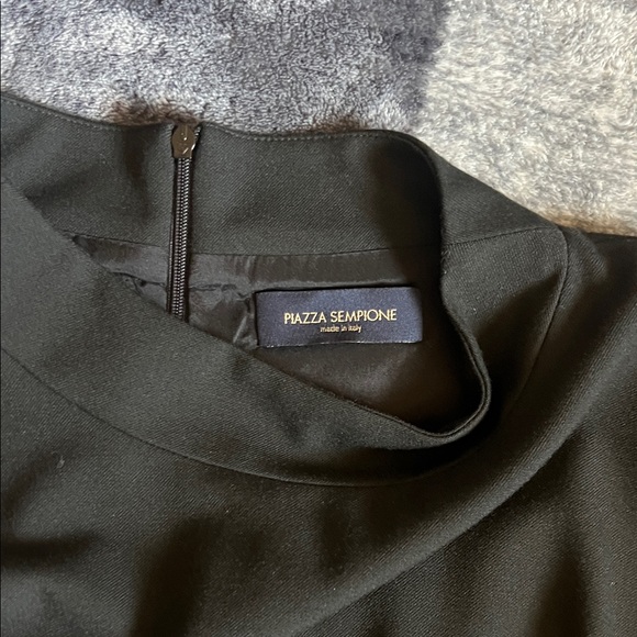 Piazza Sempione Black Cap Sleeve Dress - Picture 7 of 7